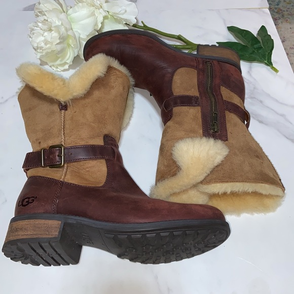 Ugg Pernille Modern Moto Convertible Boot size 8 - Picture 5 of 17